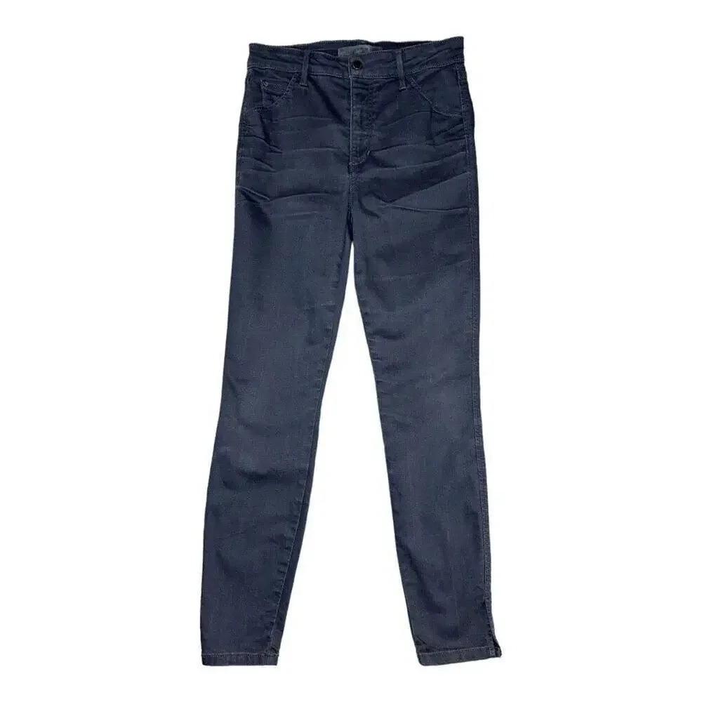 Joe’s Jeans Size 28 (6) Wasteland High Rise Skinny Ankle Black Eco-friendly Deni